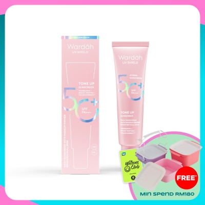 WARDAH UV Shield Tone Up Sunscreen SPF 50+ PA+++ 30 ml