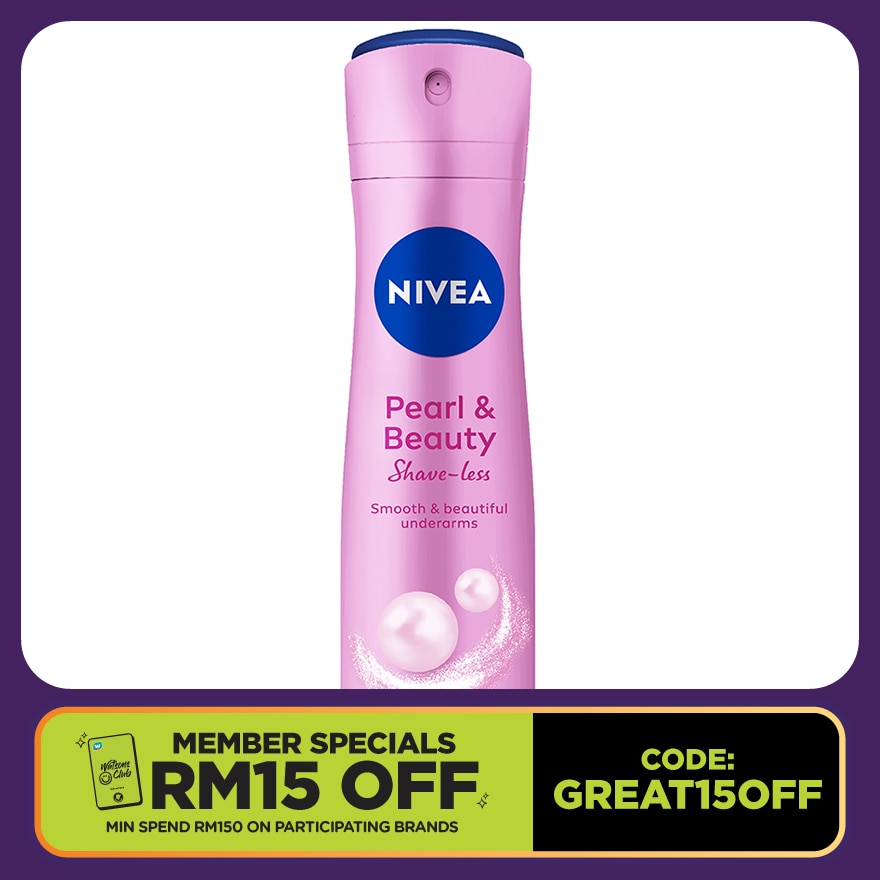Deo Female Pearl & Beauty Shaveless Spray 50ml