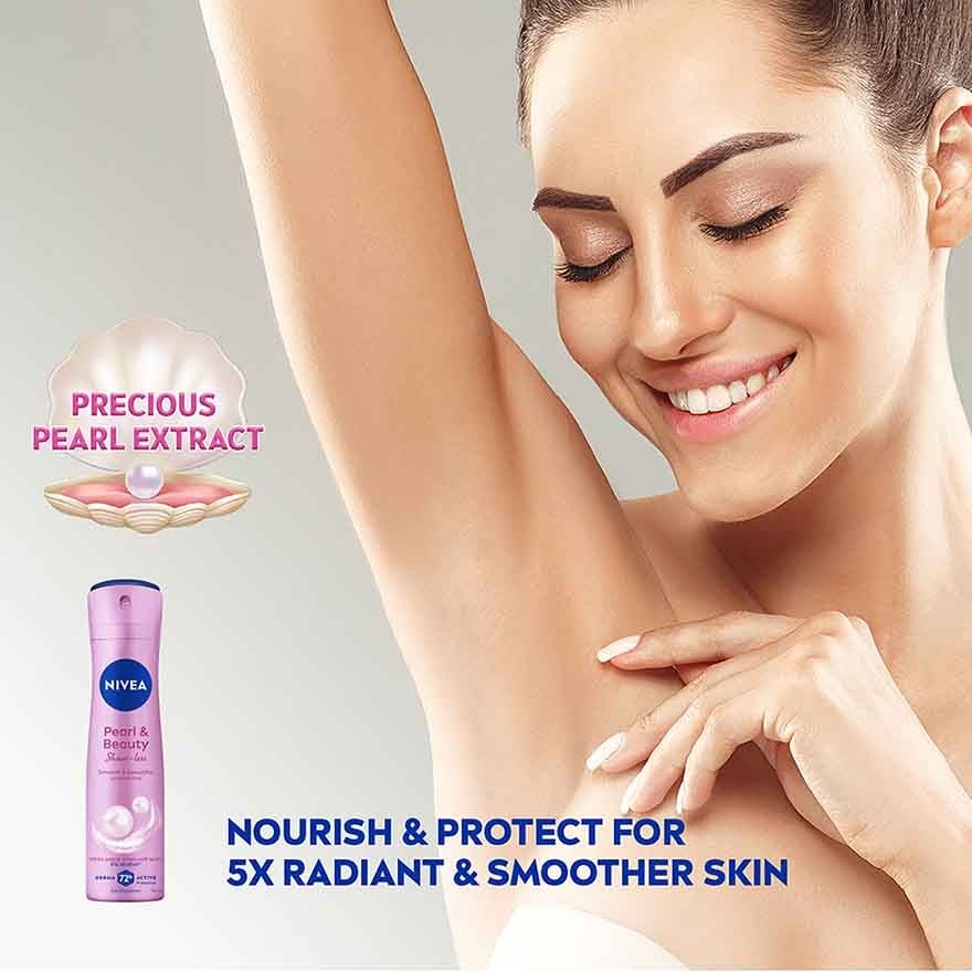 Deodorant Female Pearl & Beauty Shaveless Spray 2 x 150ML