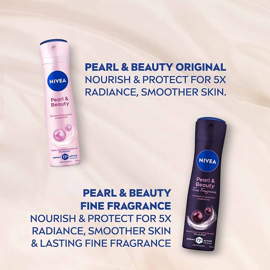 Deodorant Female Pearl & Beauty Shaveless Spray 2 x 150ML
