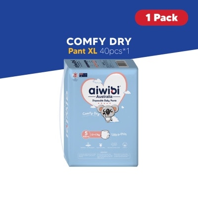 AIWIBI Baby Comfy Dry Diapers Pant XL 40s