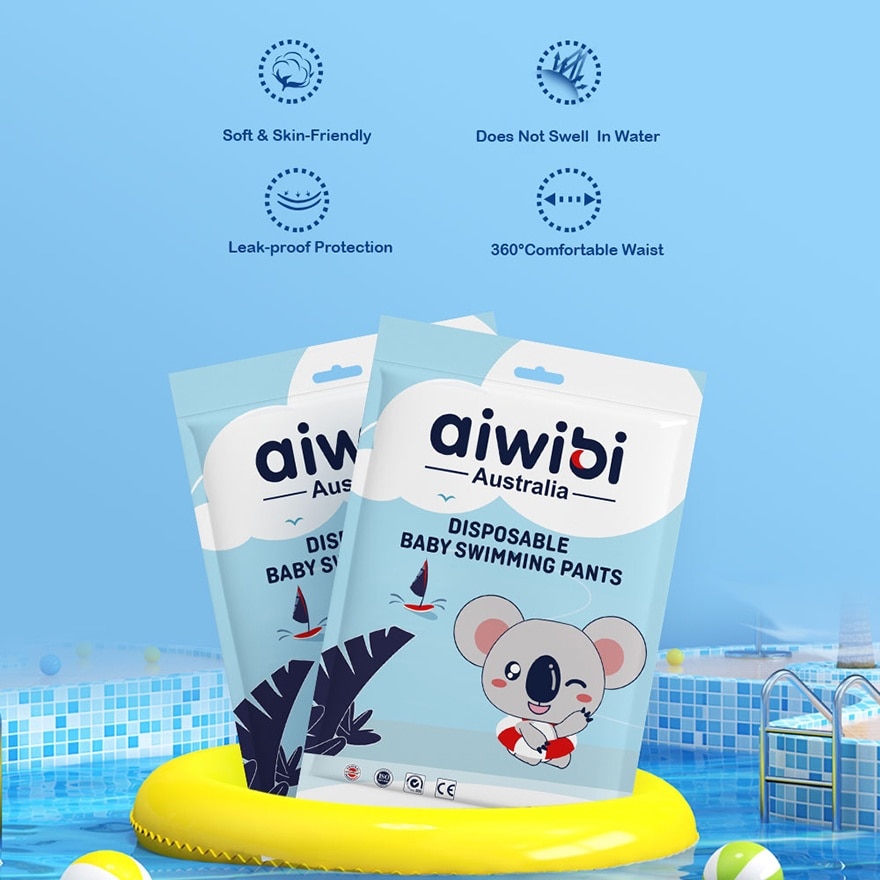 Baby Swimming Diapers Pants L (1Pack)