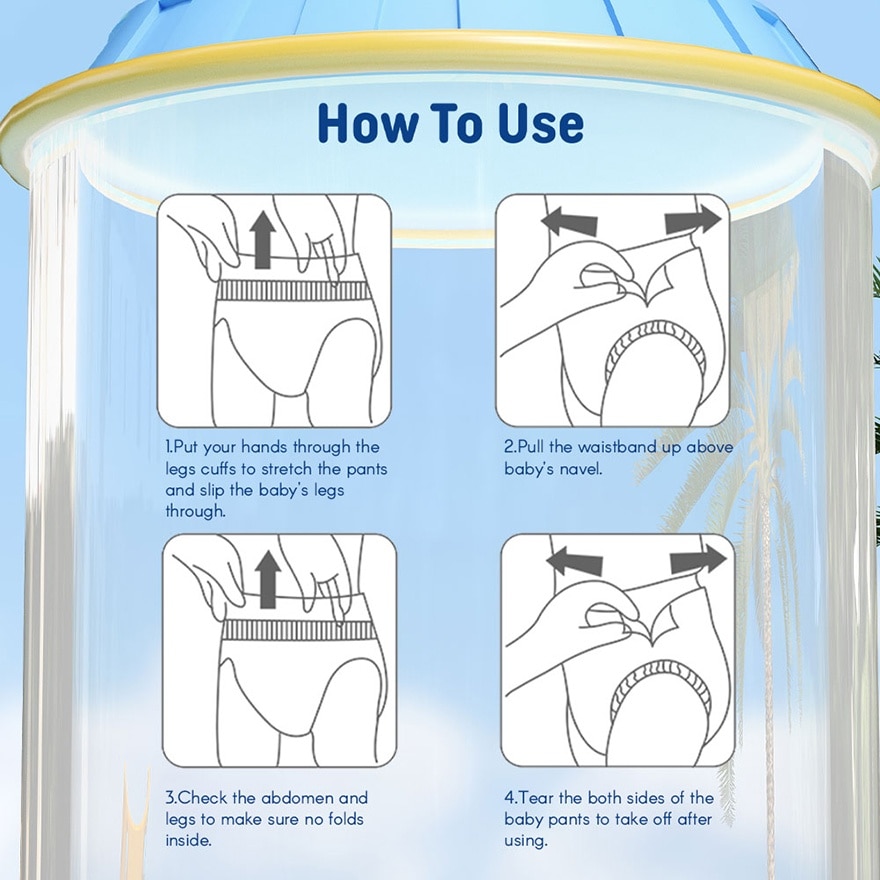 Baby Swimming Diapers Pants XL (1Pack)