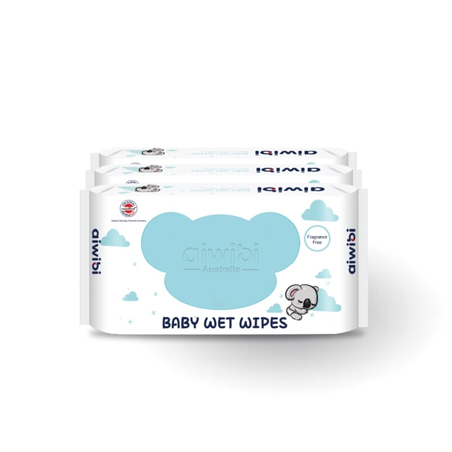 Baby Koala Wet Wipes 80's (3 Pack)