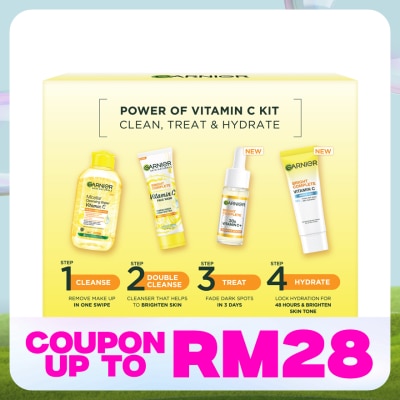 GARNIER Bright Complete Vitamin C Regime Kit 1s