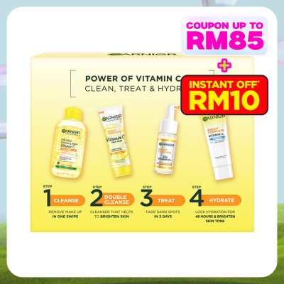 GARNIER Bright Complete Vitamin C Regime Kit 1s