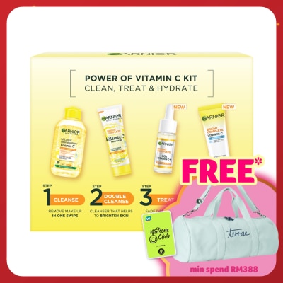 GARNIER Bright Complete Vitamin C Regime Kit 1s