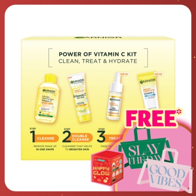 GARNIER Bright Complete Vitamin C Regime Kit 1s