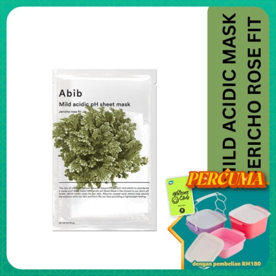 ABIB - Mild Acidic PH Sheet Mask (Jericho Rose)