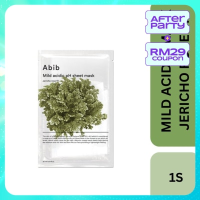 ABIB Mild Acidic PH Sheet Mask (Jericho Rose)