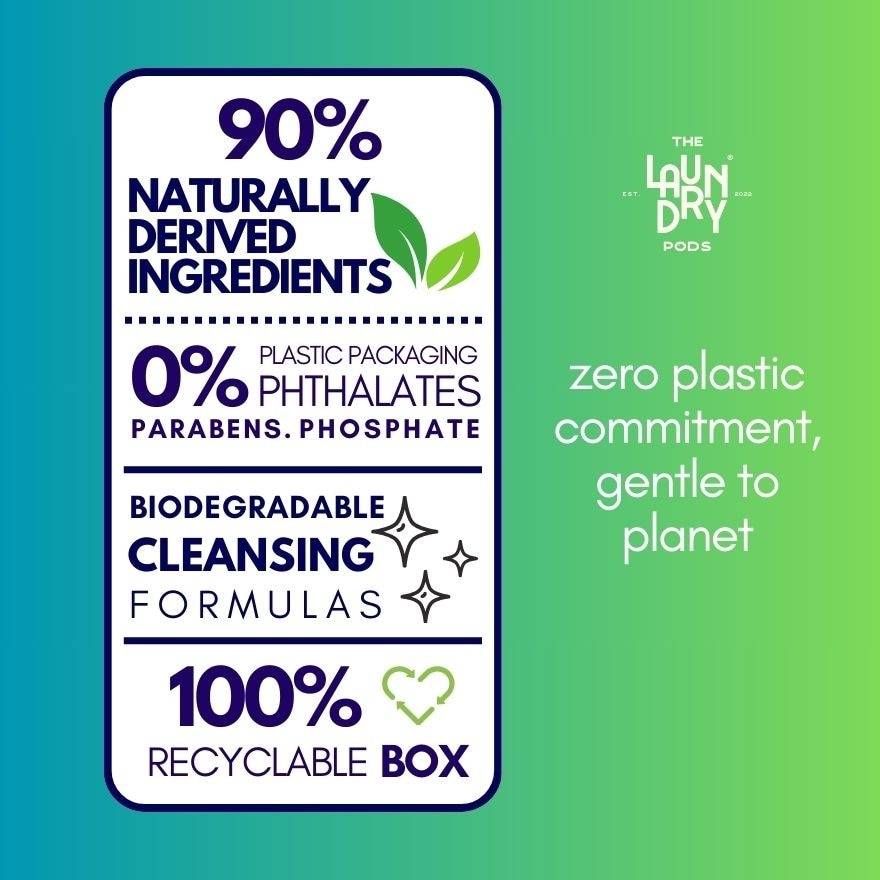 Triple-Chamber Pods - Green Botanica (15s)