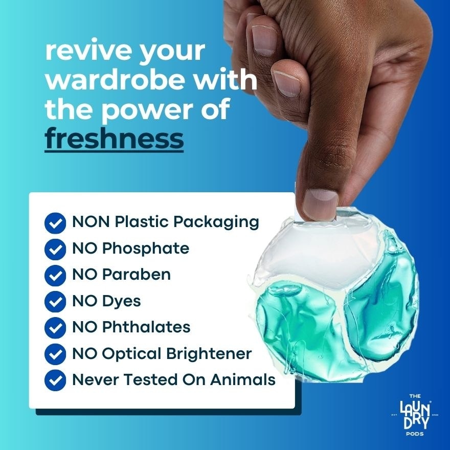 Triple-Chamber Pods - Green Botanica (15s)