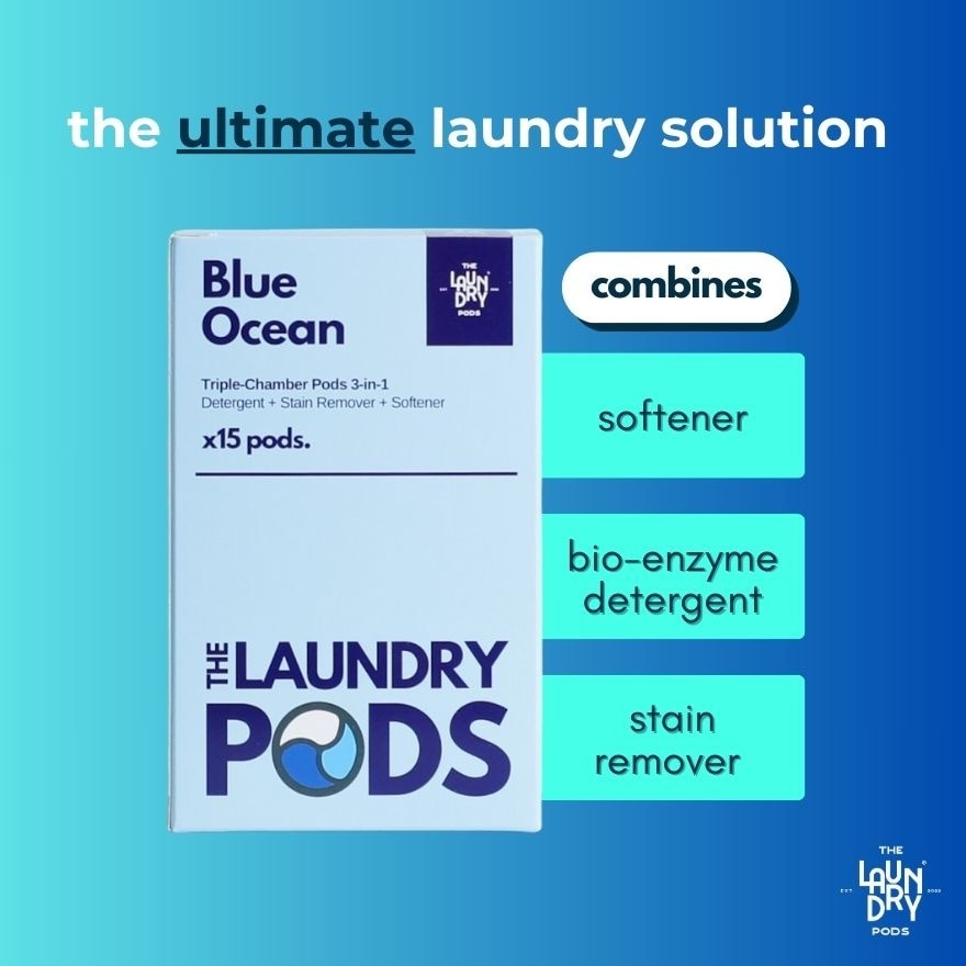 Triple-Chamber Pods - Blue Ocean (15s)