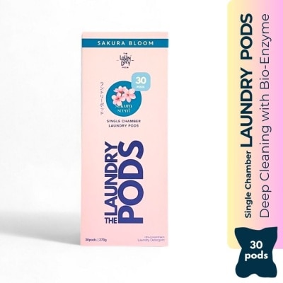 THE LAUNDRY PODS Single-Chamber Pods - Sakura Bloom (30s)