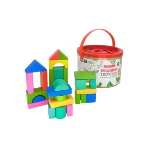 GWP Huggies 50pcs Wooden Block Set 1s (While Stock Last)