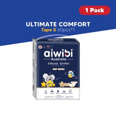 AIWIBI Baby Night Plus Diapers Tape S 60s