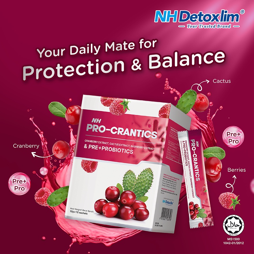 Pro-Crantics & Pre+Probiotics 12g x 12s