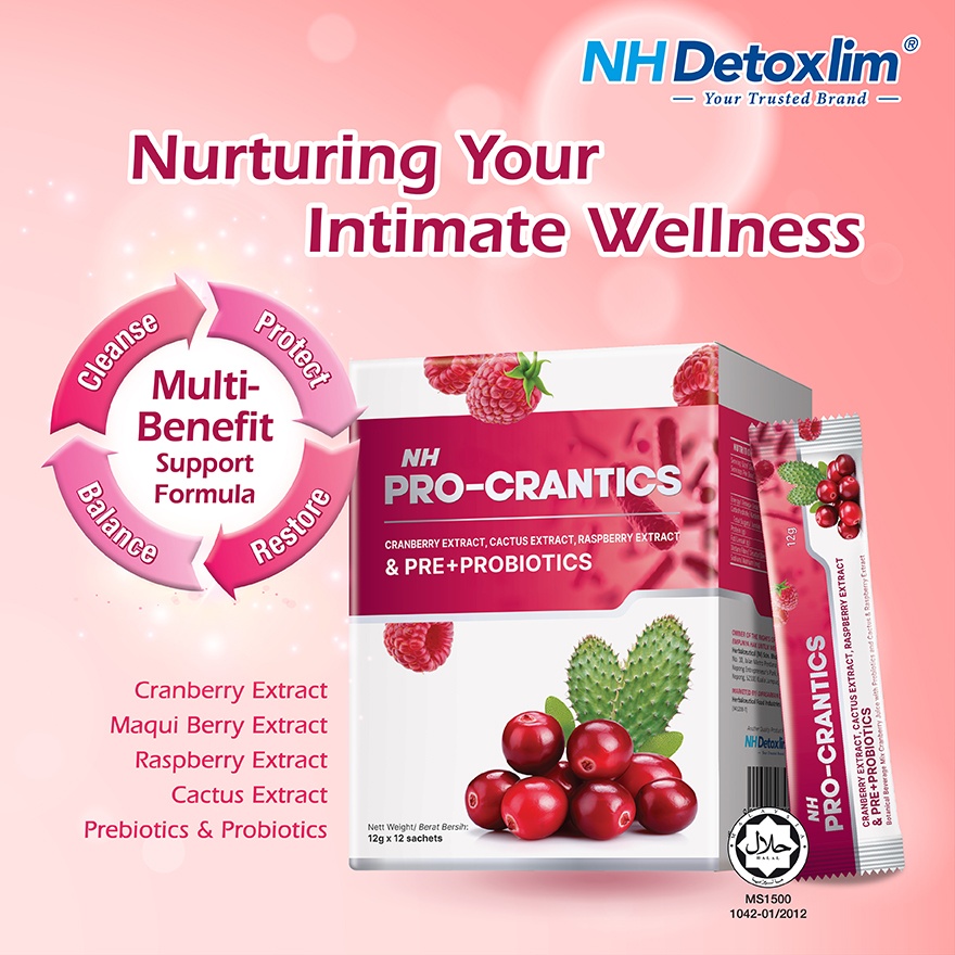 Pro-Crantics & Pre+Probiotics 12g x 12s