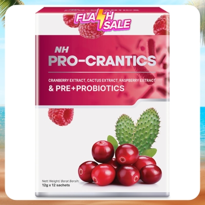 NH - Pro-Crantics & Pre+Probiotics 12g x 12s