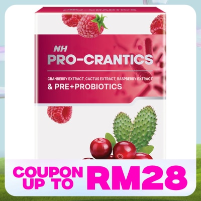 NH Pro-Crantics & Pre+Probiotics 12g x 12s
