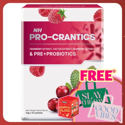 NH Pro-Crantics & Pre+Probiotics 12g x 12s