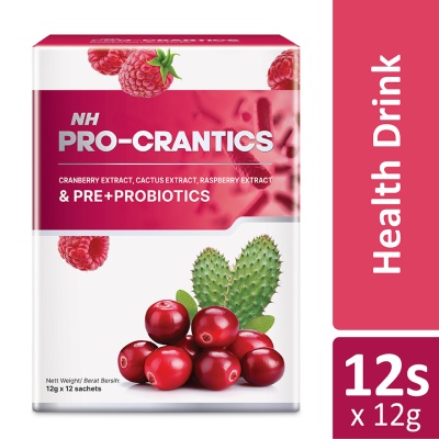 NH - Pro-Crantics & Pre+Probiotics 12g x 12s