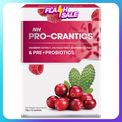 NH Pro-Crantics & Pre+Probiotics 12g x 12s