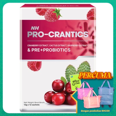 NH Pro-Crantics & Pre+Probiotics 12g x 12s