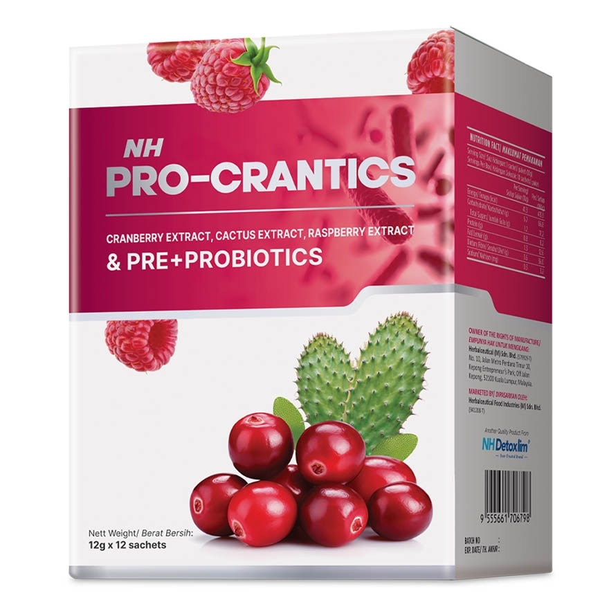 Pro-Crantics & Pre+Probiotics 12g x 12s