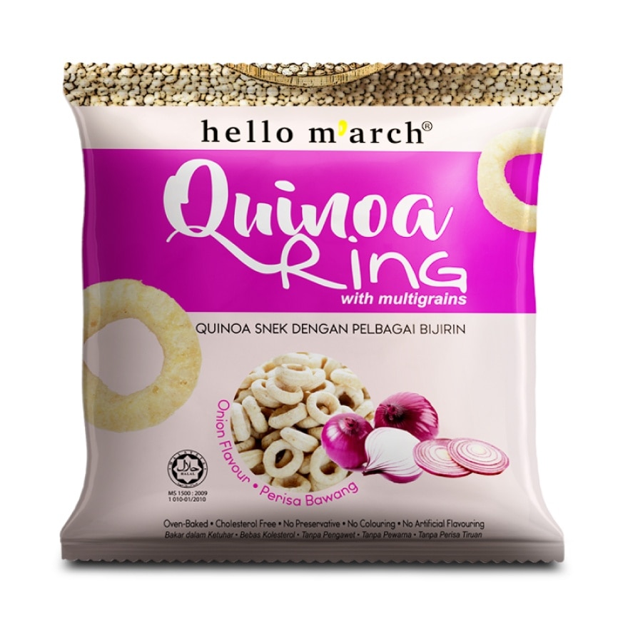 Quinoa Ring Onion Flavour 30g