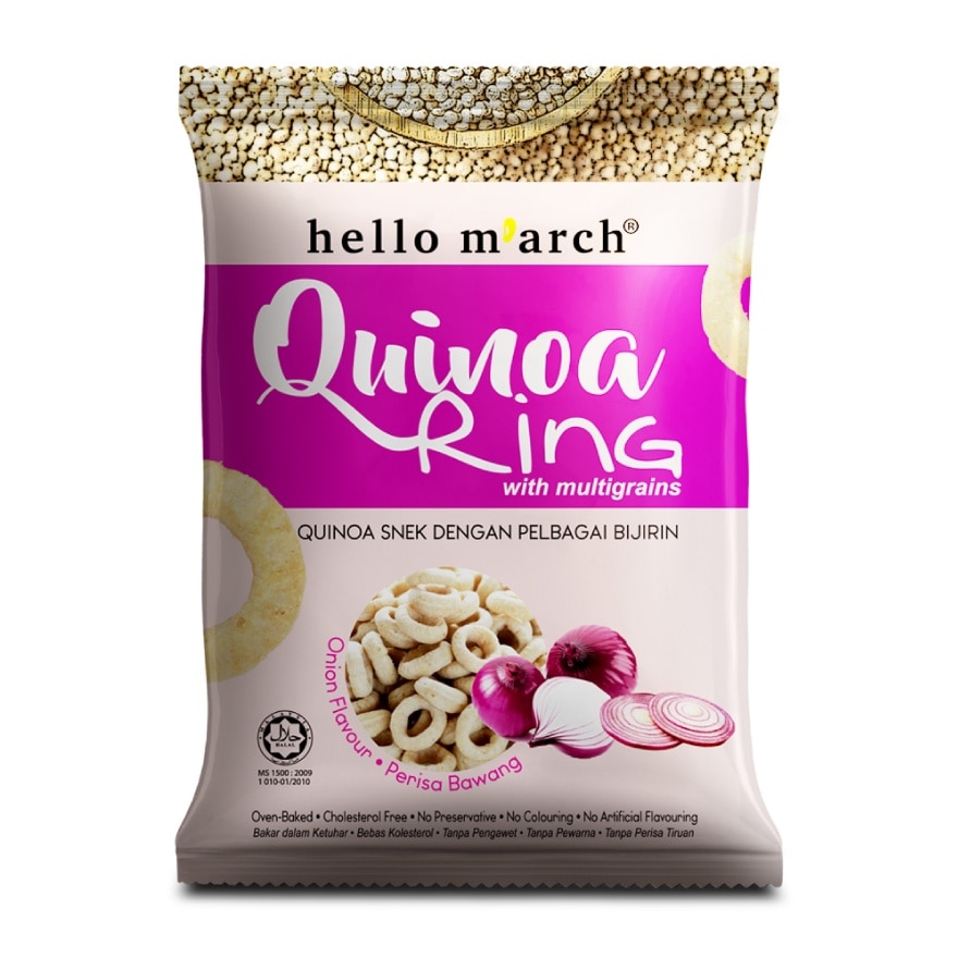 Quinoa Ring Onion Flavour 75g