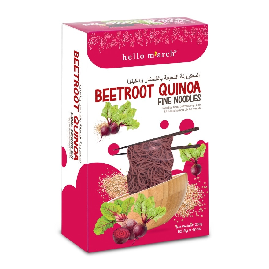 Beetroot Quinoa Fine Noodles 250g