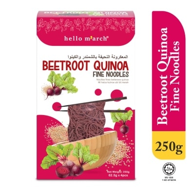 HELLO MARCH Beetroot Quinoa Fine Noodles 250g