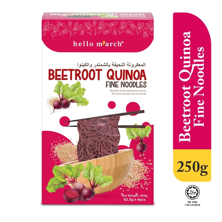 Beetroot Quinoa Fine Noodles 250g