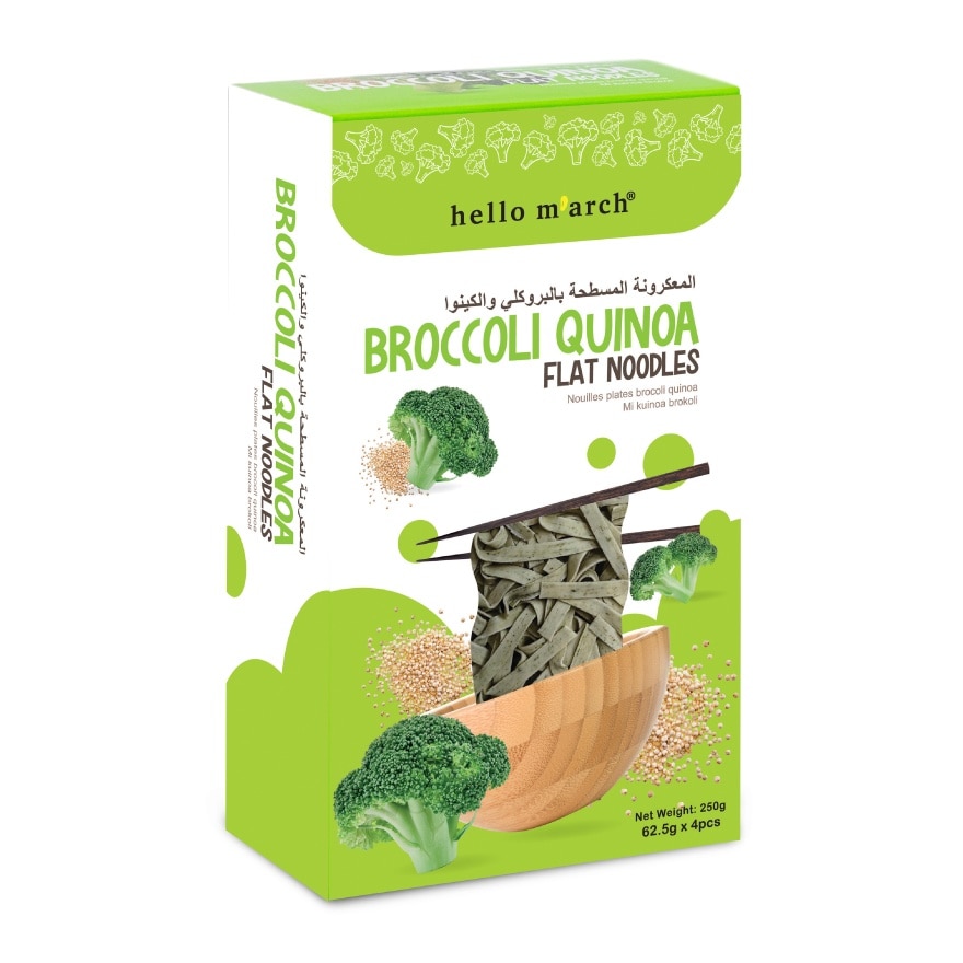 Broccoli Quinoa Flat Noodles 250g