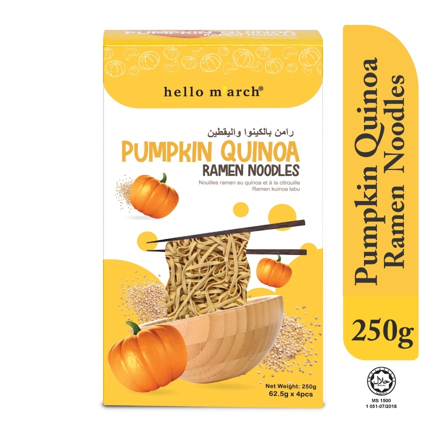 Pumpkin Quinoa Ramen Noodles 250g