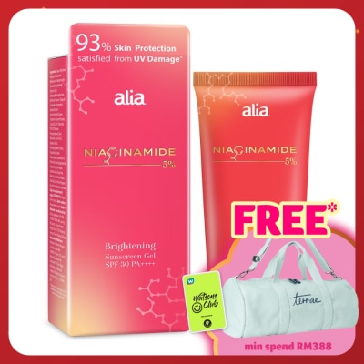 ALIA Niacinamide Brightening Sunscreen Gel SPF 30 PA++++  50ml