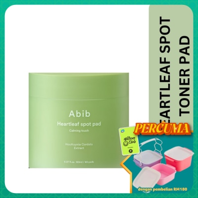 ABIB - Heartleaf Spot Pad Calming Touch (80 pads)