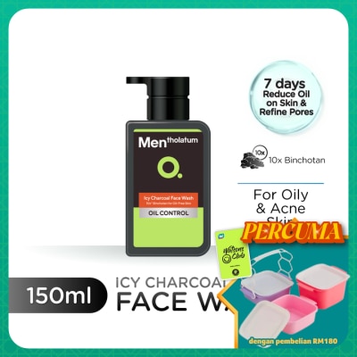 MENTHOLATUM MEN - Icy Charcoal Face Wash 150ml