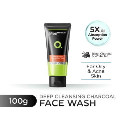 MENTHOLATUM MEN Deep Cleansing Charcoal Face Wash 100g