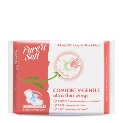 PURE'N SOFT - Ultra-Thin Wings 230mm 24's