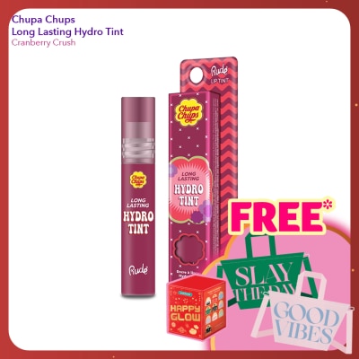 RUDE COSMETIC CHUPA CHUPS Long Lasting Hydro Tint (Cranberry Crush)
