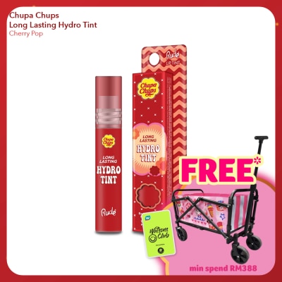 RUDE COSMETIC CHUPA CHUPS Long Lasting Hydro Tint (Cherry Pop)