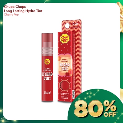 RUDE COSMETIC CHUPA CHUPS Long Lasting Hydro Tint (Cherry Pop)