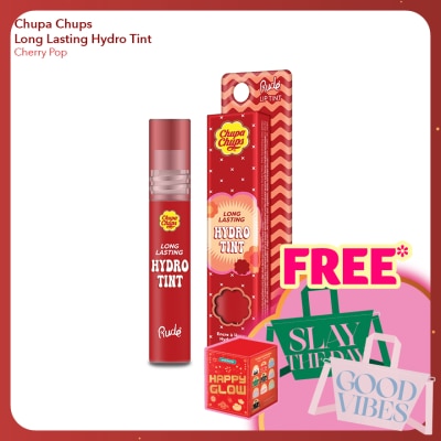 RUDE COSMETIC CHUPA CHUPS Long Lasting Hydro Tint (Cherry Pop)