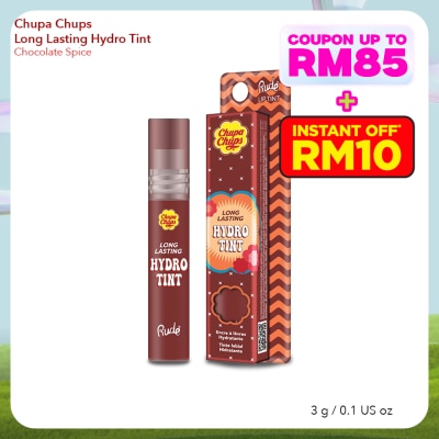 RUDE COSMETIC CHUPA CHUPS Long Lasting Hydro Tint (Chocolate Spice)
