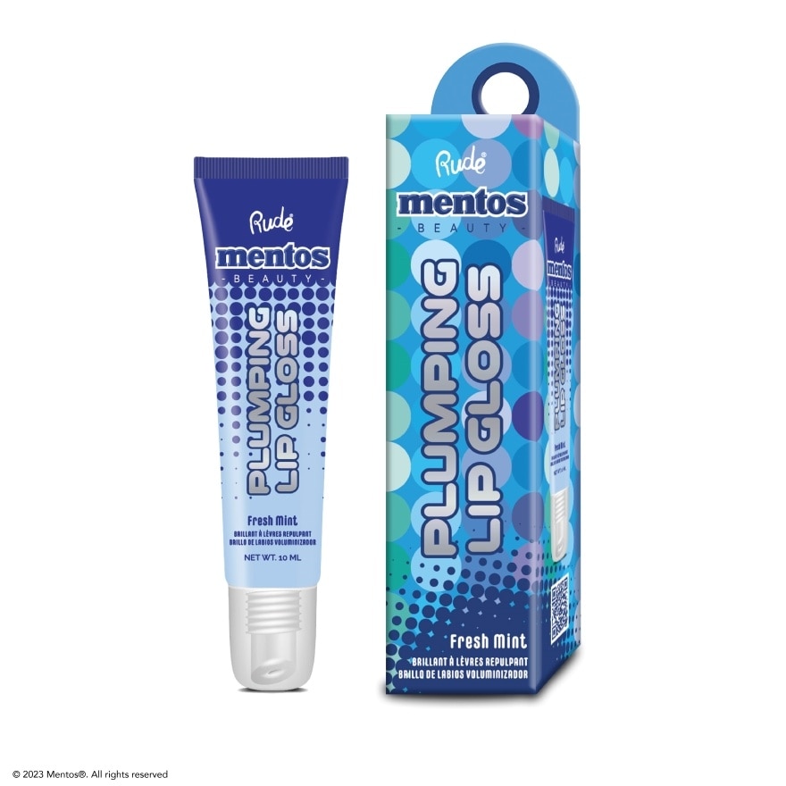 MENTOS Plumping Lip Gloss (Fresh Mint)