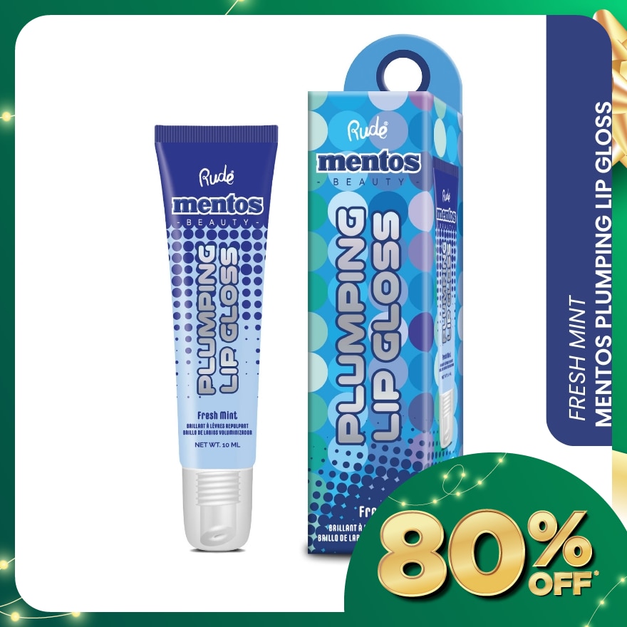 MENTOS Plumping Lip Gloss (Fresh Mint)