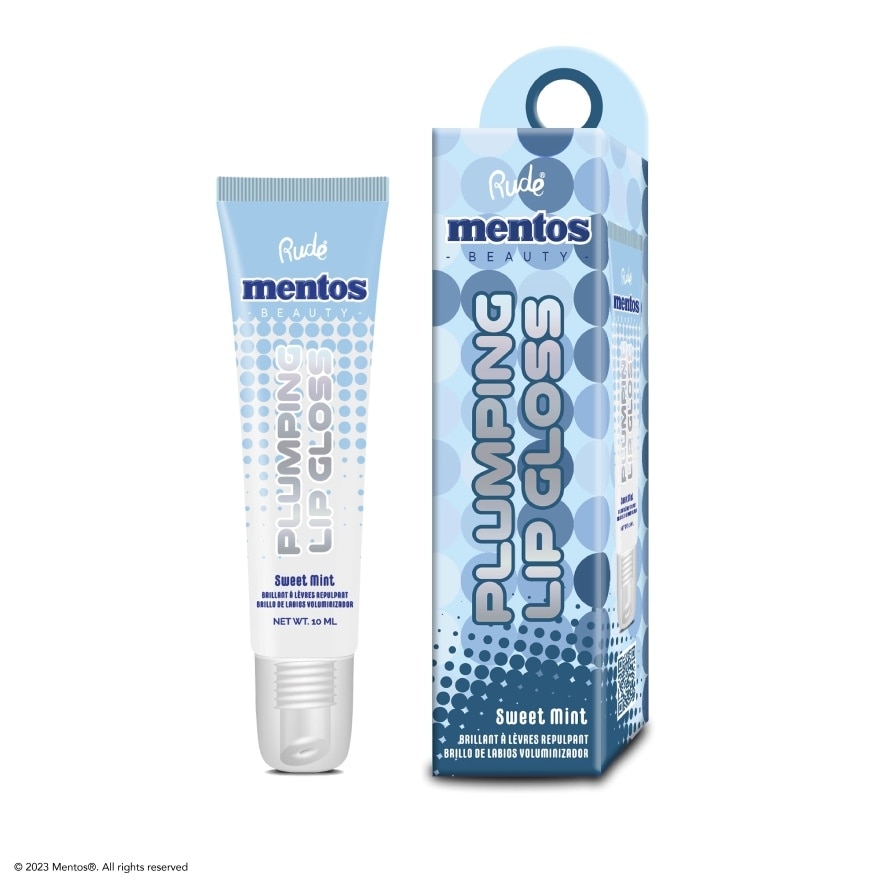 MENTOS Plumping Lip Gloss (Sweet mint)