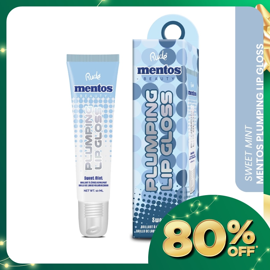 MENTOS Plumping Lip Gloss (Sweet mint)